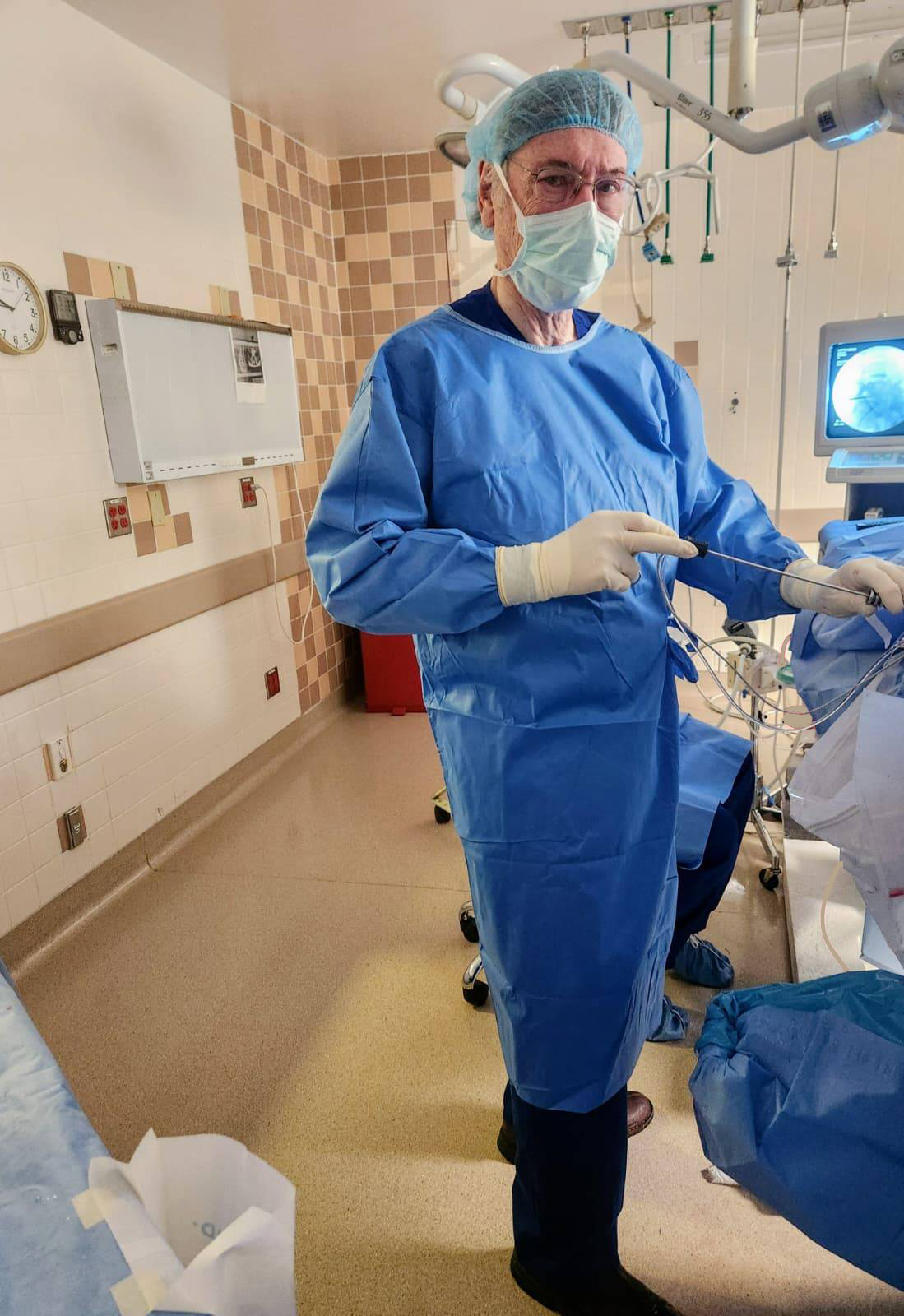 Dr. David Ditsworth performing the NANO procedure
