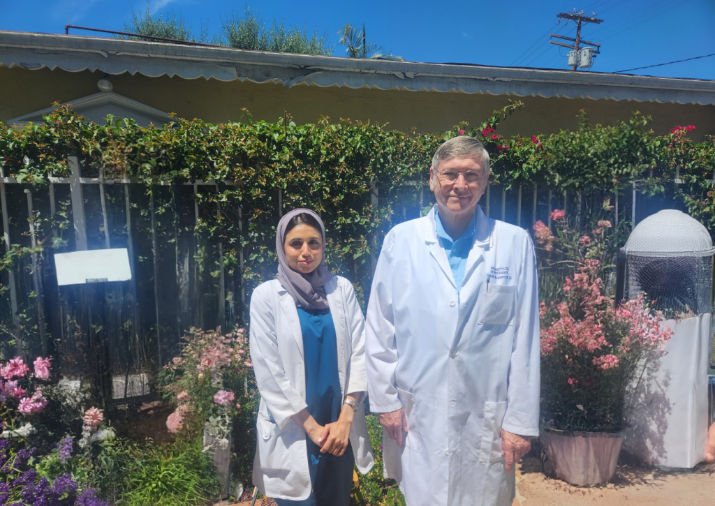 Dr. Ditsworth with Visiting Doctor from Abu Dhabi